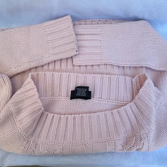 Pink Cowl Neck “It’s Our Time” Sweater - Picture 8 of 10